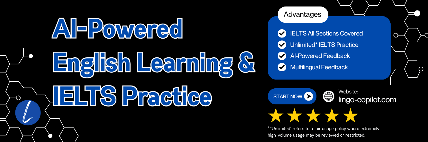 IELTS Speaking Practice with AI feedback